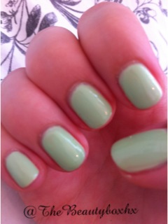 GREEN WITH NAIL ENVY